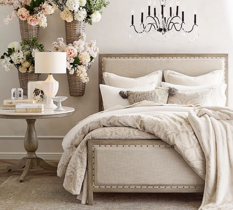 Toulouse Wood Bed Pottery Barn Australia